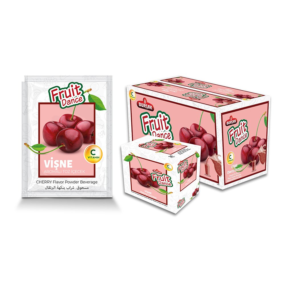 Burçak 9 gr Vişne Toz İçecek 24X24 ad
